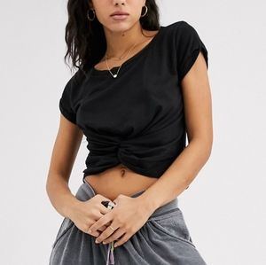 FP Movement Run in the Sun Cropped Tee Black